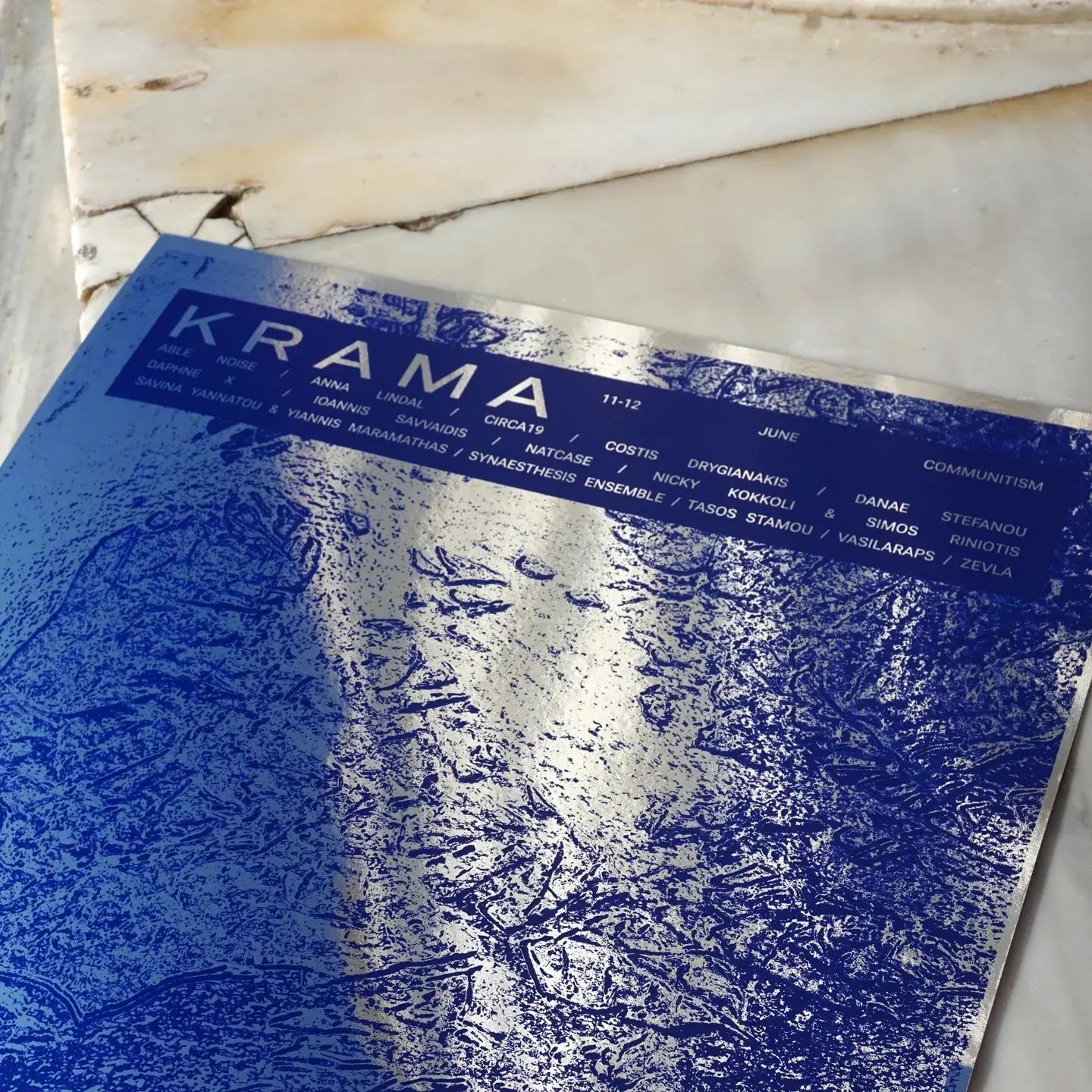 Krama Festival 2022, design by Markela Bgiala